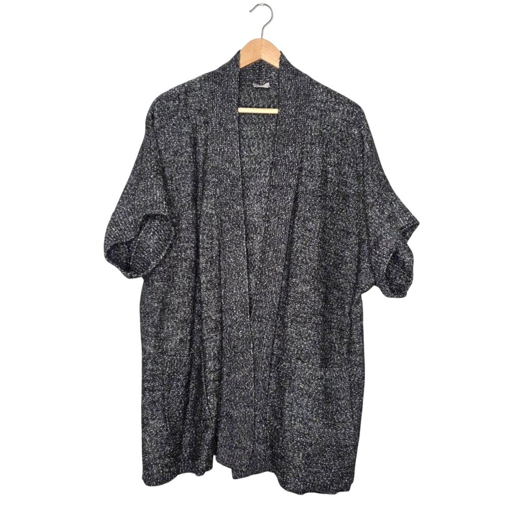 Chico's 3XL Cotton Blend Knit Top Soft Textured Sweater Minimalist Casual Layers